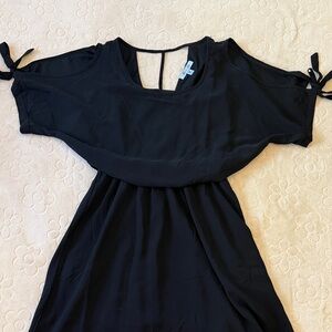 She + Sky Black Dress